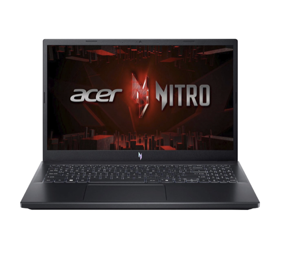 Acer - Laptop Nitro V Pantalla 15.6&quot; FHD IPS 144Hz Intel Core i7-13620H 10-Core- NVIDIA GeForce RTX 4060 8GB -16GB DDR5-512GB SSD - Negro obsidiana- Incluye Funda - 12 Meses Garantia!