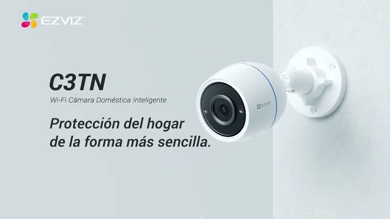 EZVIZ Visión nocturna a color, cámaras exteriores 2K para seguridad en el hogar exterior, cámara de vigilancia WiFi, sin suscripción con IP67 impermeable