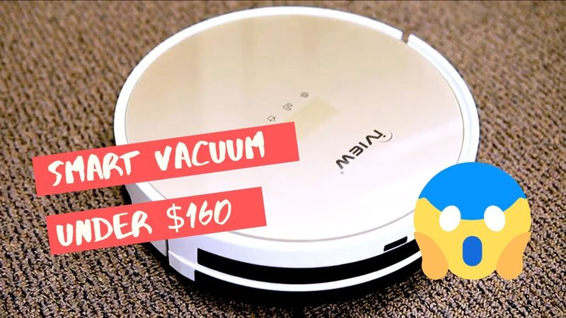 Robot de limpieza Smart Vacuum Pro WiFi con fregado de pisos, giroscopio incorporado, paredes virtuales, funciona con Amazon Alexa y Google Assistant