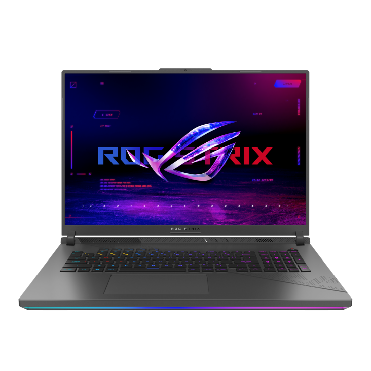 Laptop ASUS ROG Strix G18 (2024) Intel Core i9-14900HX RAM 32GB Disco 1TB SSD Video Nvidia RTX 4060 8GB Pantalla 18&quot; WQXGA 240Hz - Windows 11 Home - 12 Meses Garantia!