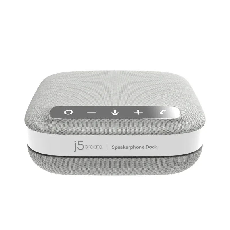 j5create - Estación de acoplamiento para altavoz USB-C 4K - Gris