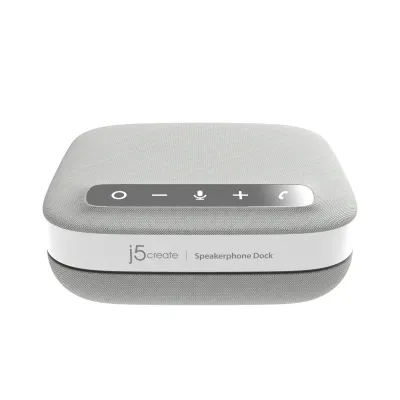 j5create - Estación de acoplamiento para altavoz USB-C 4K - Gris