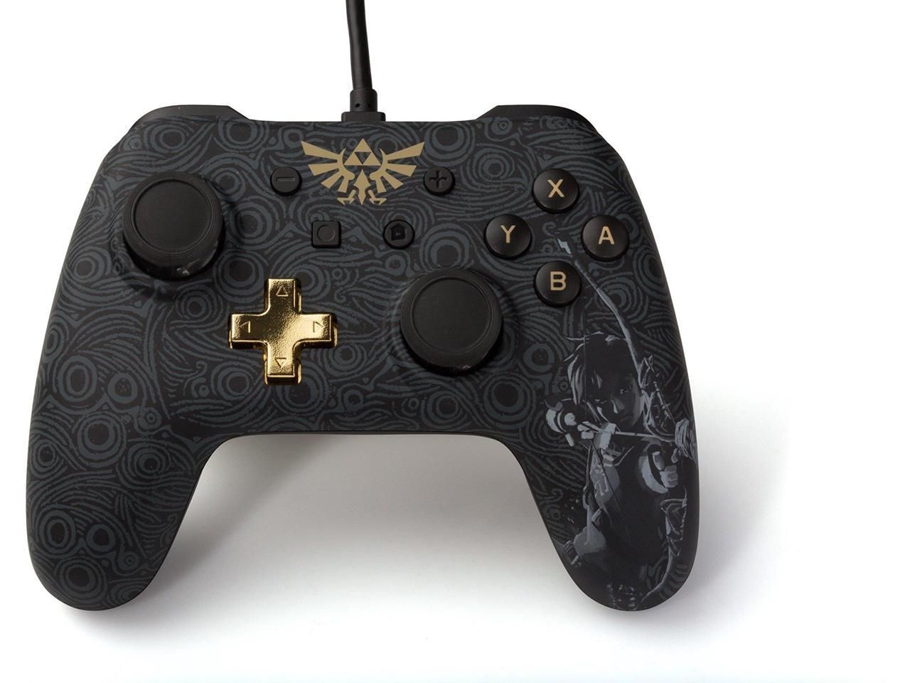 PowerA - Control con cable para Nintendo Switch - Zelda: Breath of the Wild