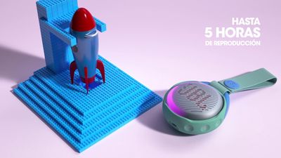 Bocina Portátil JBL Jrpopbluam Bluetooth Purpura