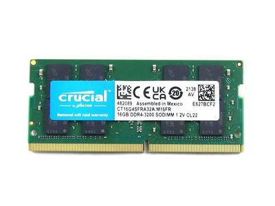 Crucial 16GB DDR4-3200 SODIMM