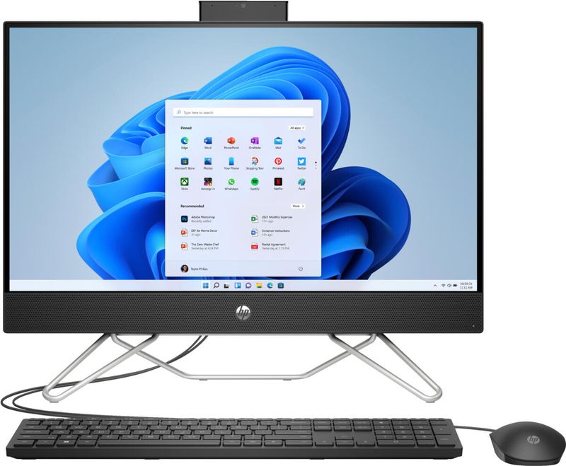 HP 24-CB1066 TODO EN UNO Core™ i7-1255U 1TB+512GB SSD 16GB PANTALLA 23,8″ (1920×1080) WIN11 NEGRO AZABACHE Teclado y ratón - 12 Meses Garantia!