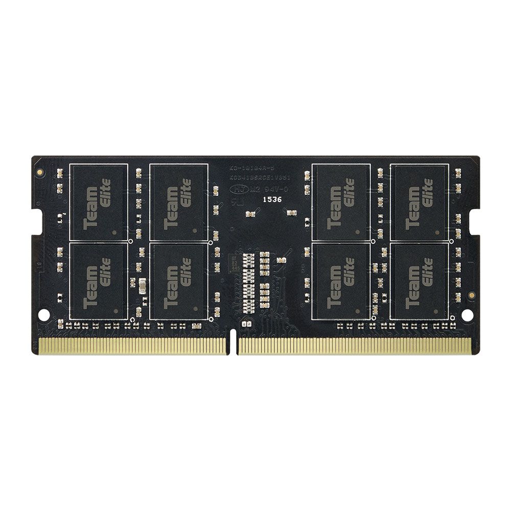 TEAMGROUP ELITE DDR4  16 GB 3200 MHz (2933 MHz o 2666 MHz) PC4-25600 CL22 sin búfer no ECC 1.2V SODIMM 260-Pin Laptop Laptop PC Módulo de memoria RAM Upgrade