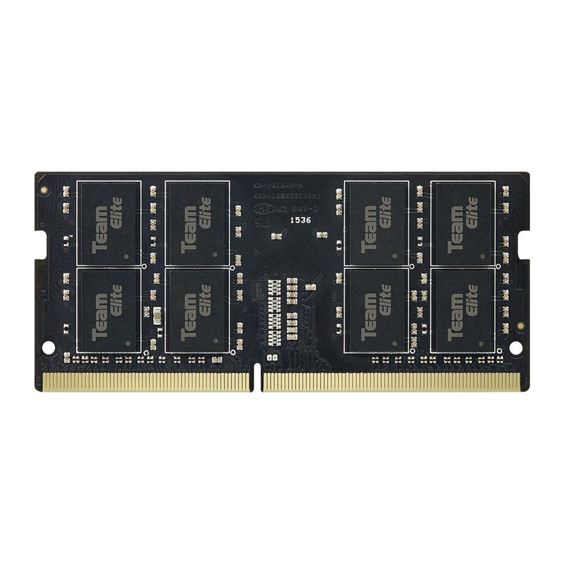 TEAMGROUP ELITE DDR4  16 GB 3200 MHz (2933 MHz o 2666 MHz) PC4-25600 CL22 sin búfer no ECC 1.2V SODIMM 260-Pin Laptop Laptop PC Módulo de memoria RAM Upgrade