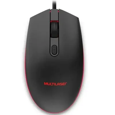 Mouse Gamer Multi 2400 DPI Black - Multi