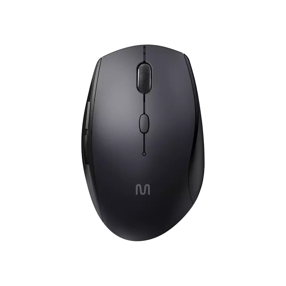 Mouse Inalámbrico 6 Botones Multilaser  Negro