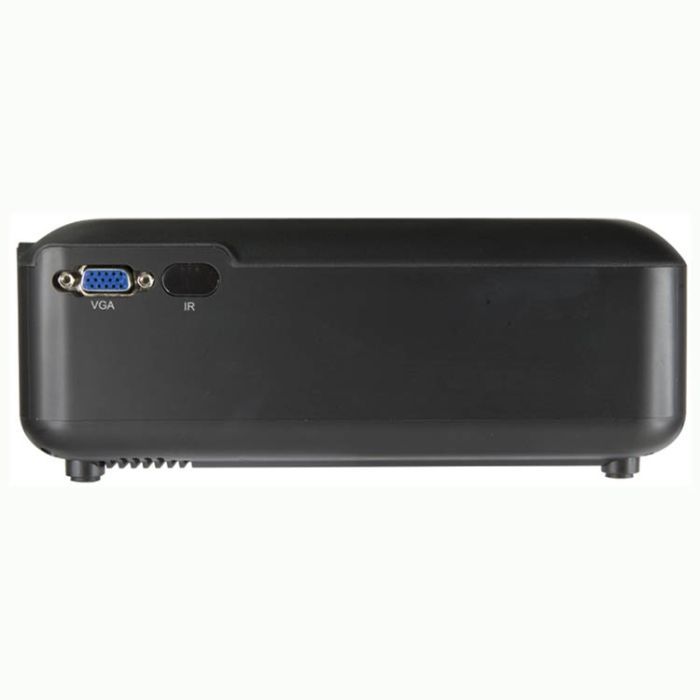 GPX Proyector de Cine en Casa 720p con Bluetooth, Pantalla de hasta 150 Pulgadas, PJ609B, Negro