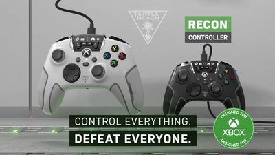 Turtle Beach - Controlador con cable Recon Controller para Xbox Series X, Xbox Series S, Xbox One y PC con Windows con botones reasignables - Negro
