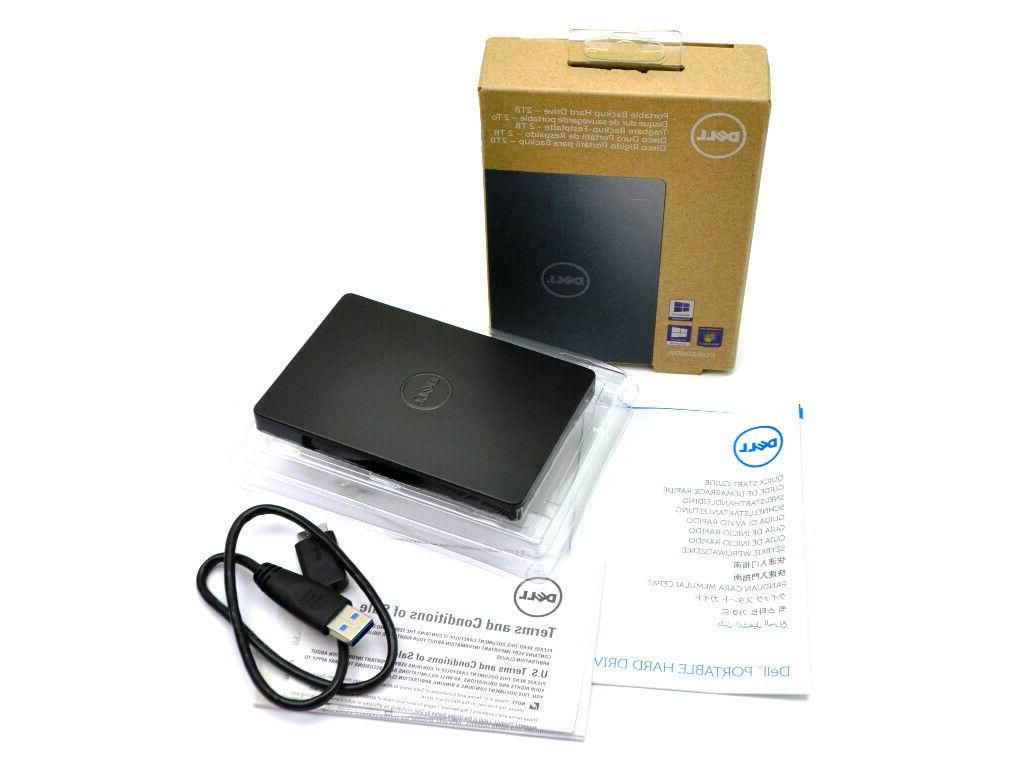 Disco Duro 2TB Externo Portable DELL