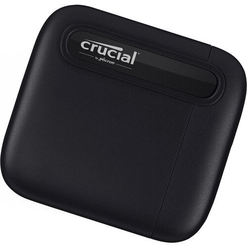 Crucial - SSD portátil externo USB-C/USB-A X6 SE de 1TB - Negro