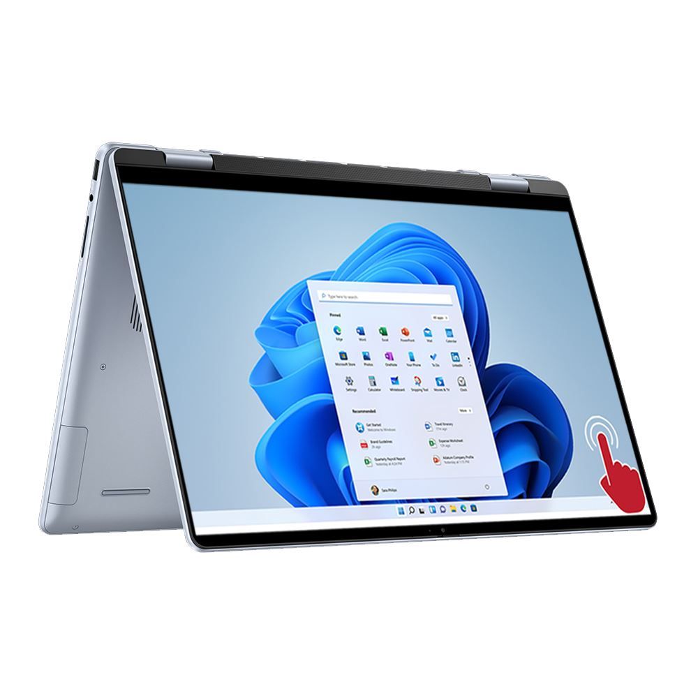 Dell - Laptop Inspiron 2 en 1 con pantalla táctil IPS LED FHD de 16&quot; - Intel Core Ultra 7 Memoria  de 16 GB - SSD de 1 TB - Azul hielo -  12 Meses Garantia!