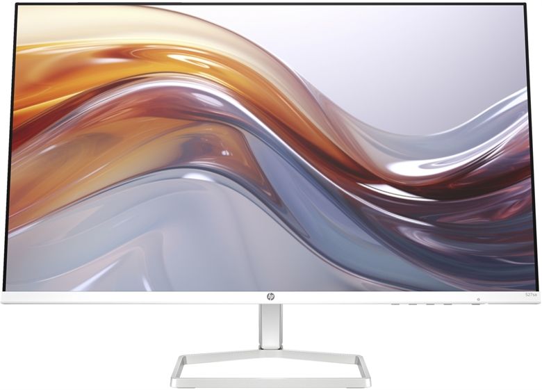 Hp 527sw - Monitor, 27&quot;, FHD 1920 x 1080p, IPS LED, 16:9, Tiempo de Refresco 100Hz, HDMI, VGA, Blanco.