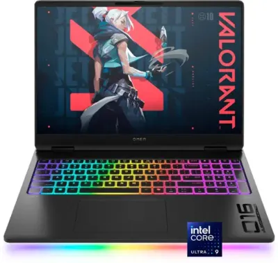 Laptop Gaming HP OMEN - MAX Pantalla  16&quot;  240 Hz - Intel Core Ultra 9 275HX con 32 GB de memoria - NVIDIA GeForce RTX 5080 16GB  - SSD de 1 TB - Negro Sombra - Windows 11 Home - 12 Meses Garantia!