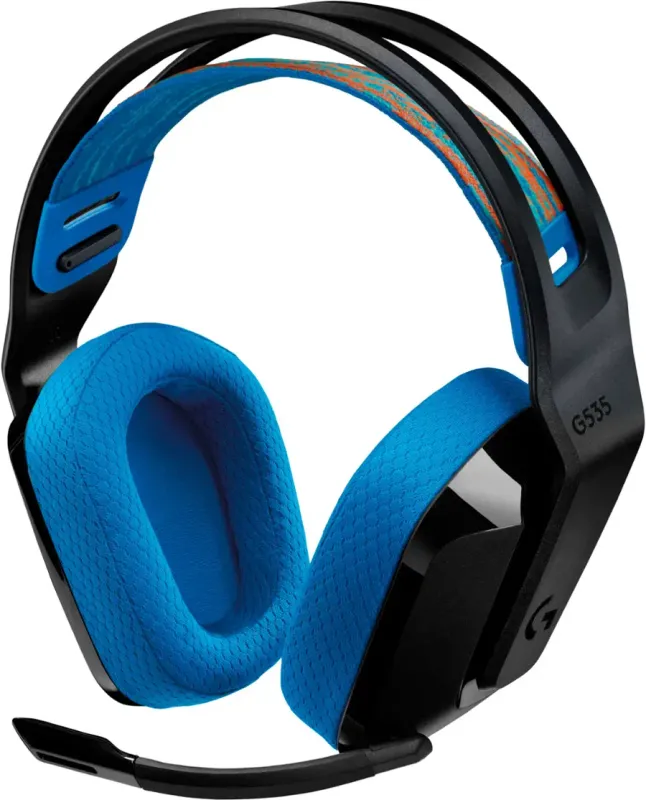 Auriculares inalámbricos Gaming  Logitech G535 Lightspeed para PS5, PS4 y PC (negro/azul)
