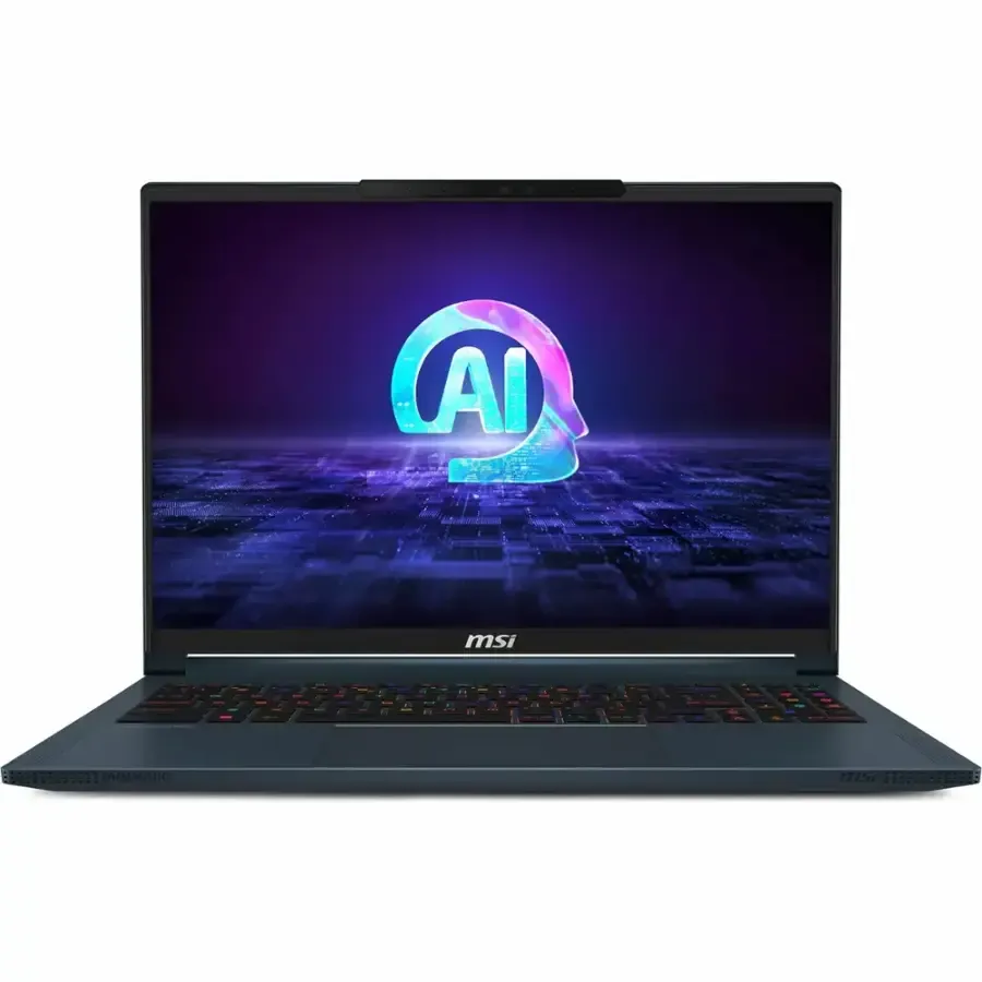MSI - Stealth 16 AI Studio A1V - Laptop Gaming Pantalla 16&quot; 165 Hz  Full HD Plus -Intel Core Ultra 9 185H - 32 GB de Memoria Exp 64GB , 1TB SSD - Video RTX-4070 con 8GB Azul - 12 Meses Garantia!
