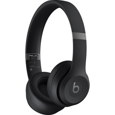 Beats Solo 4 - Auriculares inalámbricos Bluetooth en la oreja, compatibles con Apple y Android, hasta 50 horas de duración de la batería,  negro mate - 12 Meses Garantia!