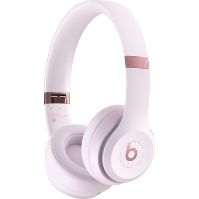 Beats Solo 4 - Auriculares inalámbricos Bluetooth en la oreja, compatibles con Apple y Android, hasta 50 horas de duración de la batería, color rosa nube - 12 Meses Garantia!