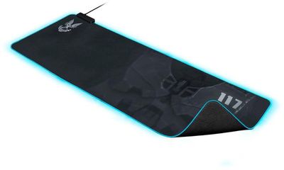 Alfombrilla de ratón para juegos Razer Goliathus Extended Chroma: Iluminación RGB personalizable - Tela suave - Control y velocidad equilibrados - Base de goma antideslizante - Edición Halo Infinite