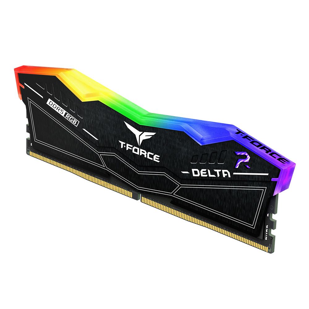 TEAMGROUP T-Force Delta RGB DDR5 32 GB 16 GB 6000 MHz (PC5-48000) CL40 módulo de memoria RAM (negro)