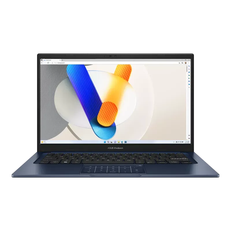 ASUS - Vivobook 14 Laptop Pantalla FHD 14&quot; - Intel Core i5-1334U - 12 GB  Memoria Exp 40GB - SSD de 256 GB - Teclado Chiclet con  numérico - Windows 11 Home - Azul  - 12 Meses Garantia!