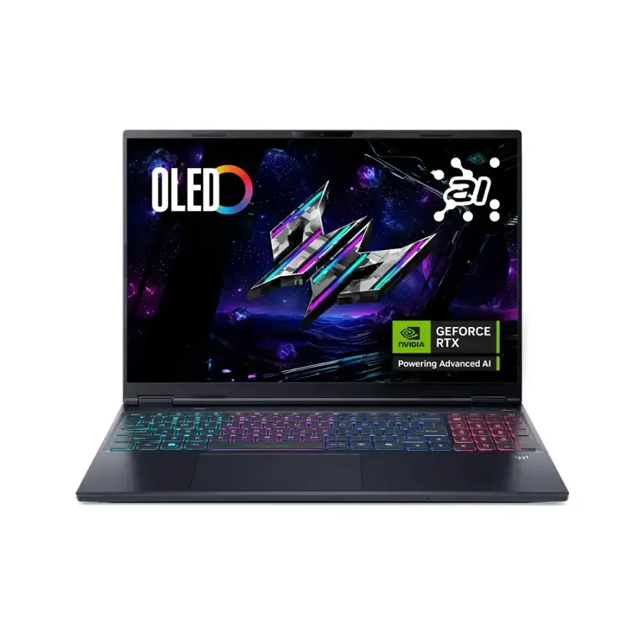 Acer - Laptop Gaming Predator Helios Neo 16S con IA - Pantalla OLED  16&quot;  240 Hz - Intel Core Ultra 9 - NVIDIA GeForce RTX 5070Ti con 12GB (32 GB, 1 TB SSD ) - Negro obsidiana - 12 Meses Garantia!