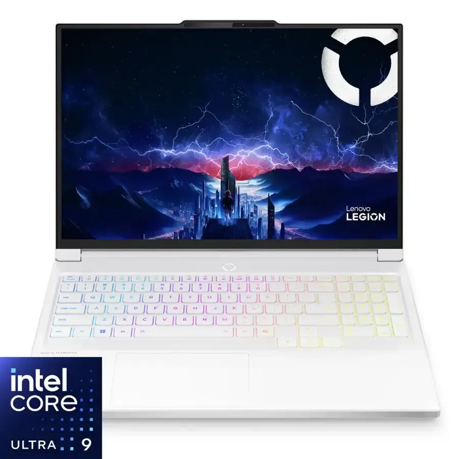 Lenovo - Legion 7i - Laptop Gaming OLED Pantalla 16&quot;  2.5k - Intel Core Ultra 9 275HX - 32 GB de memoria - NVIDIA GeForce RTX 5070 8GB - SSD de 1 TB - Blanco glaciar. - 12 Meses Garantia!