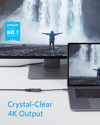 Anker Adaptador USB C a HDMI (4K @60Hz), adaptador USB-C 310 (HDMI 4K), para MacBook Pro, MacBook Air, Pixelbook, XPS y más (compatible con puertos Thunderbolt 3)