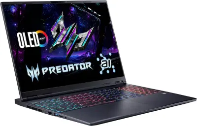 Acer - Predator Helios Neo 16S Laptop Gaming con IA - Pantalla OLED 16&quot; 240 Hz - Intel Core Ultra 9 - NVIDIA GeForce RTX 5060 8GB– 16 GB – 1 TB - Negro Obsidiana - 12 Meses Garantia!