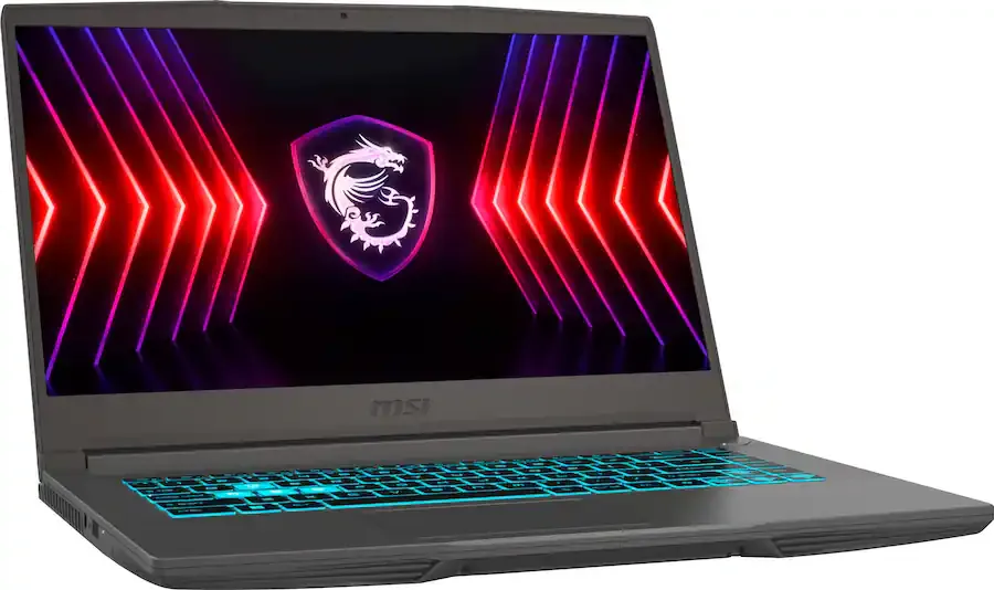 MSI -Laptop Gaming THIN A15 Pantalla  15,6&quot;  144 Hz FHD - AMD R5-7535HS - GeForce RTX 4050 6GB - 8 GB de memoria - SSD de 512 GB - Negro - 12 Meses Garantia!