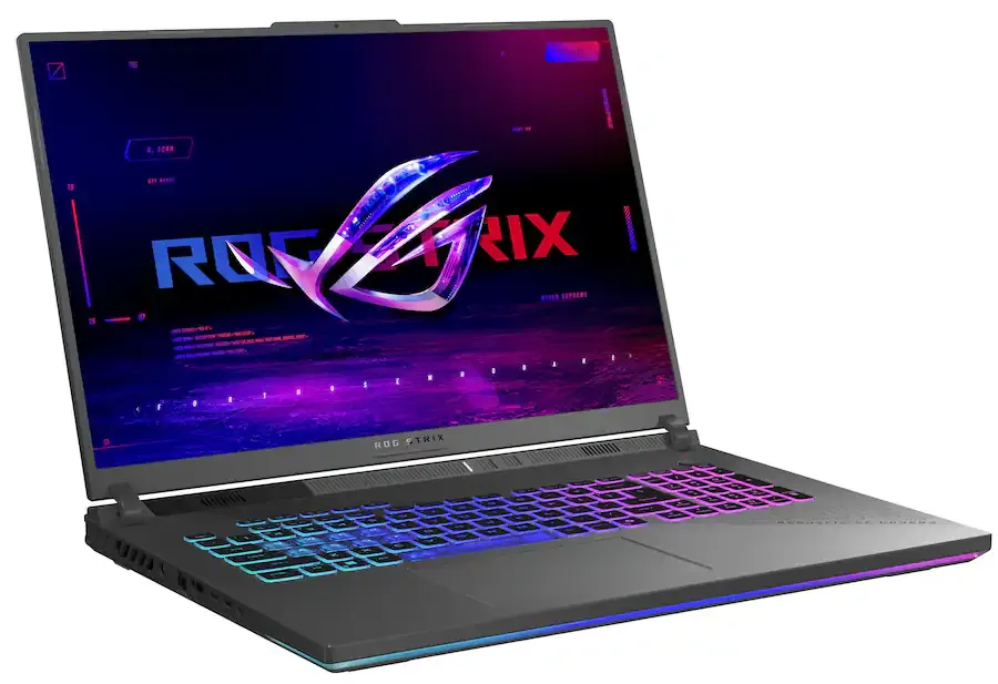 ASUS - ROG Strix G18 - Laptop Gaming Pantalla 18" (240 Hz, 2,5 K) - AMD Ryzen 9 HX - 32 GB de RAM Exp 64GB - NVIDIA GeForce RTX 5060 8GB - SSD de 1 TB - Gris Eclipse