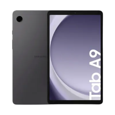 Tableta SAMSUNG Galaxy Tab A9, 8.7", 64GB, 4GB Ram, 4G LTE, conexión Wi-Fi y Bluetooth, cámara de 8MP, CPU 2 GHz, Gris