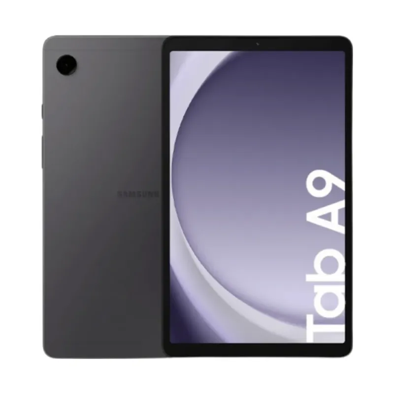 Tableta SAMSUNG Galaxy Tab A9, 8.7", 64GB, 4GB Ram, 4G LTE, conexión Wi-Fi y Bluetooth, cámara de 8MP, CPU 2 GHz, Gris