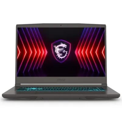 Laptop Gaming  MSI Thin Pantalla 15,6" FHD 144 Hz, Intel Core i5-13420H, NVIDIA GeForce RTX 4060 8GB , 16 GB DDR4, 512 GB SSD, gris (2025) - 12 Meses Garantia!