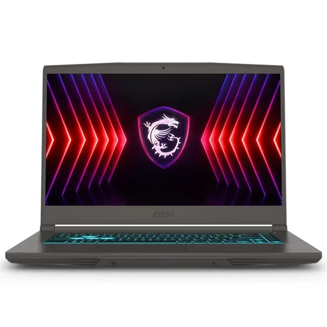 Laptop Gaming  MSI Thin Pantalla 15,6" FHD 144 Hz, Intel Core i5-13420H, NVIDIA GeForce RTX 4060 8GB , 16 GB DDR4, 512 GB SSD, gris (2025) - 12 Meses Garantia!