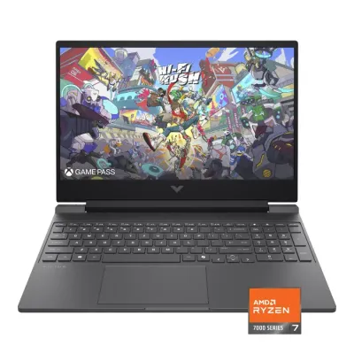 HP - Victus Laptop Gaming  Pantalla  15.6" 144Hz Full HD  - AMD Ryzen 7 7445HS - 16GB Memory Exp 64GB - NVIDIA GeForce RTX 4050 6GB - 512GB SSD - Mica Silver. 12 Meses Garantia!
