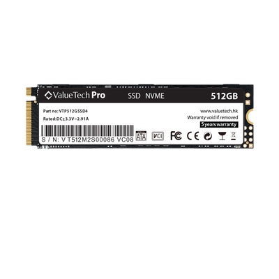 SSD ValueTech Basic M.2 NVMe 512GB 2 Años Garantia!