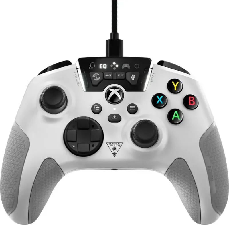 Turtle Beach - Controlador con cable Recon Controller para Xbox Series X, Xbox Series S, Xbox One y PC con Windows con botones reasignables - Blanco