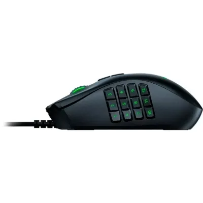 Razer Naga Classic Edition Ratón óptico para juegos MMO con cable, 12 botones, Chroma RGB, negro