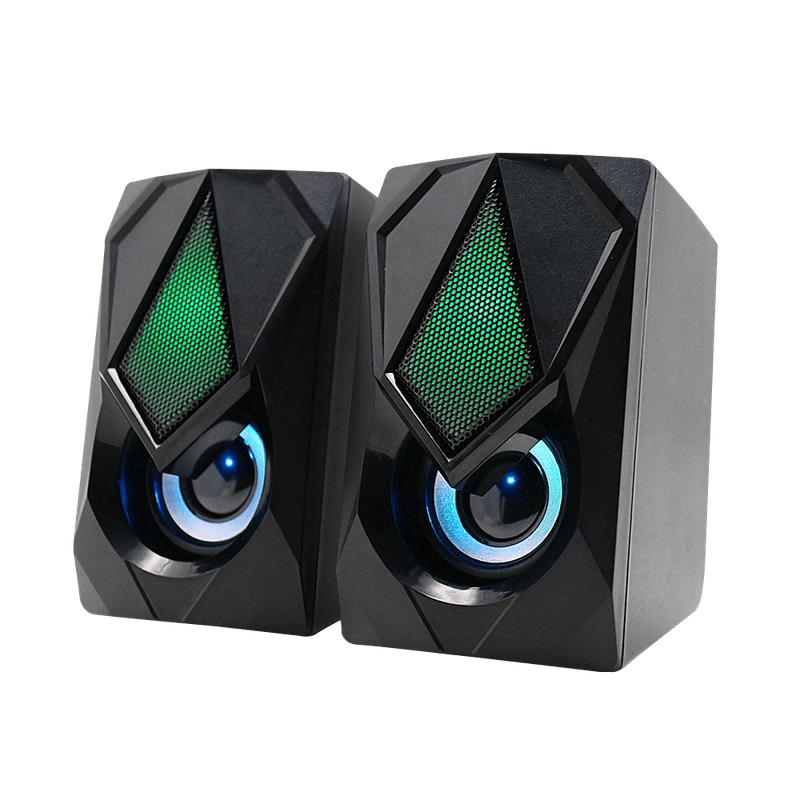 Bocinas Multilaser SP951 RGB USB+3.5mm 12W