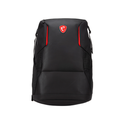 Morral MSI Urban Raider  para portátil de 17" - Resistente al agua, Resistente a la lluvia - Exterior de poliéster, Interior de espuma - Asa.