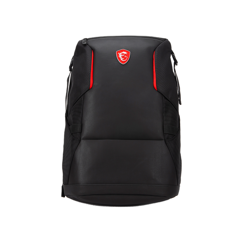 Morral MSI Urban Raider  para portátil de 17" - Resistente al agua, Resistente a la lluvia - Exterior de poliéster, Interior de espuma - Asa.