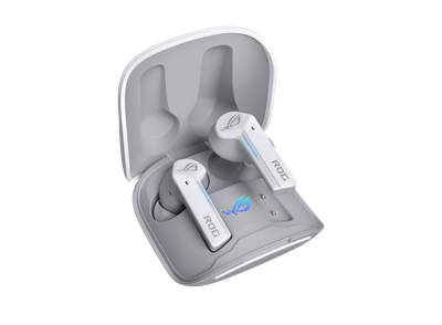 ASUS - Audífonos internos inalámbricos ROG CETRA True para juegos - Blanco