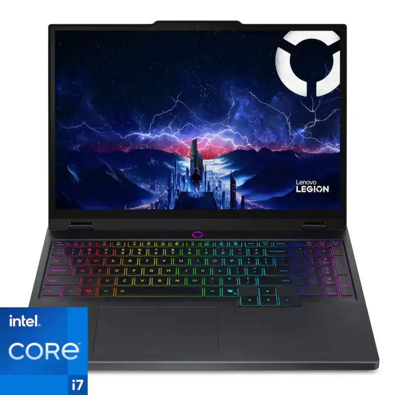 Lenovo - Legion 5i - Portátil para juegos OLED de 15,1" y 2,5K - Intel Core i7 14700HX 2024 - NVIDIA GeForce RTX 5050 8GB - 16 GB de memoria Exp 64GB - SSD de 1 TB - Negro Eclipse - 12 Meses Garantia!
