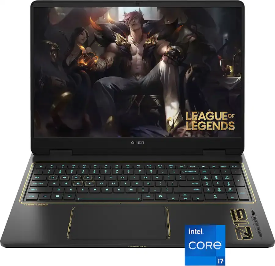 HP OMEN Pantalla 16″ FHD 165 Hz – Intel Core i7-14650HX – 32GB DDR5 Exp 64GB – NVIDIA GeForce RTX 5060 8GB – 1TB SSD – League of Legends Limited Edition - 12 Meses Garantia!