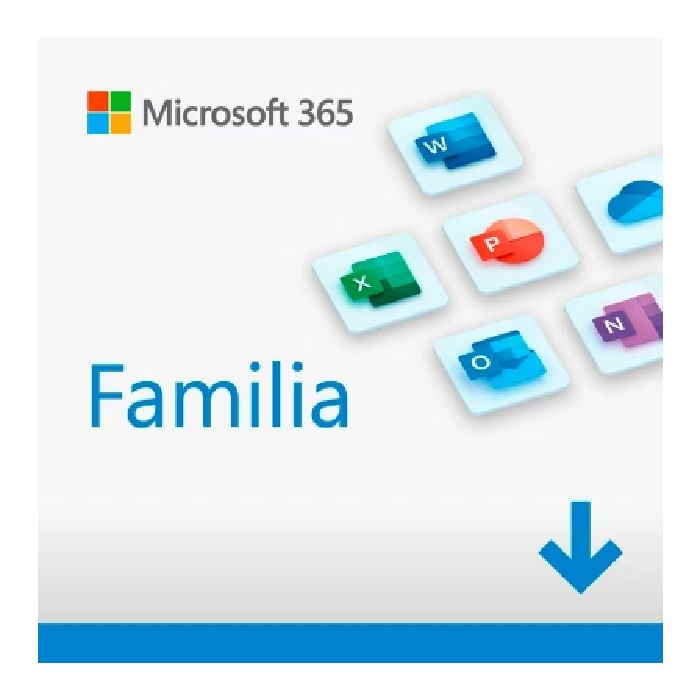 Programa Microsoft 365 Familia - Licencia de suscripción 1 año, 6 usuarios.