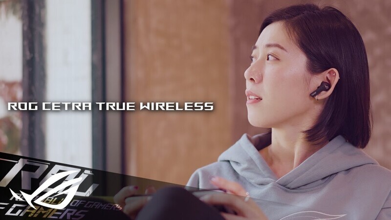 ASUS - Audífonos internos inalámbricos ROG CETRA True para juegos - Negro